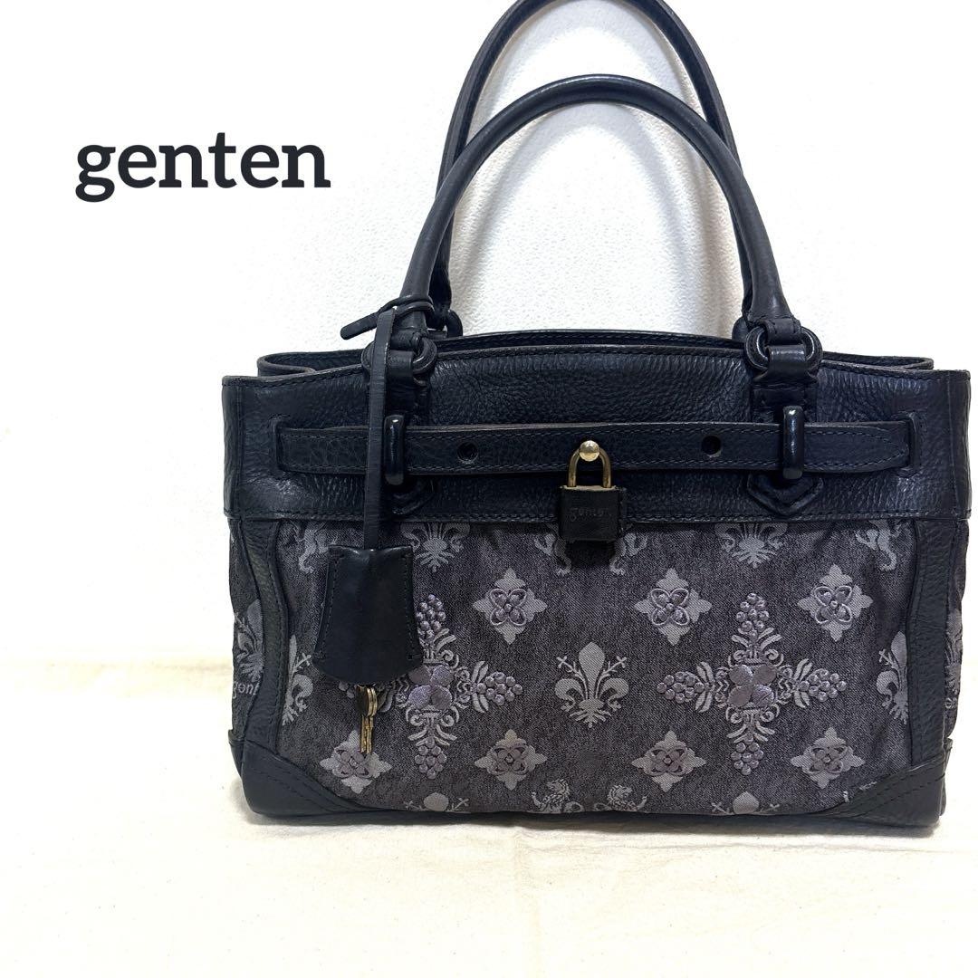【genten】ゲンテン インタラクティング モノグラム トートバッグ genten(ゲンテン) Interacting Monogram（インタラクティング