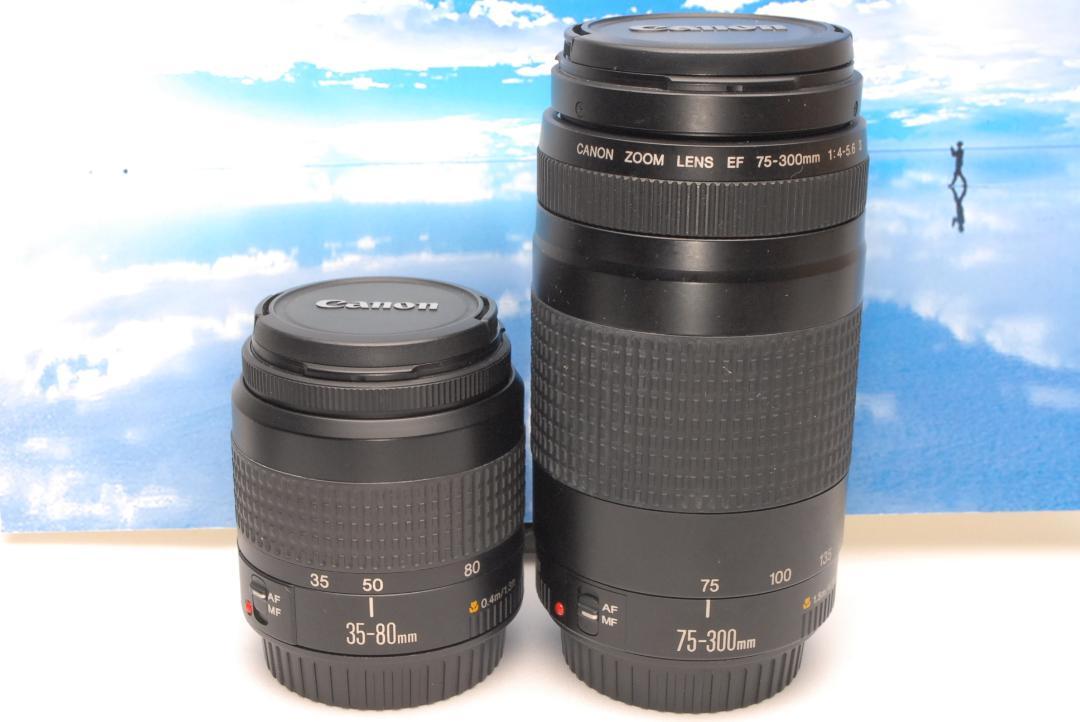 ♥即購入1000円OFF♥キャノン Canon Kiss X3 望遠レンズセット 全国送料無料】Canon EOS Kiss X3 ✨ダブルレンズセット ズーム