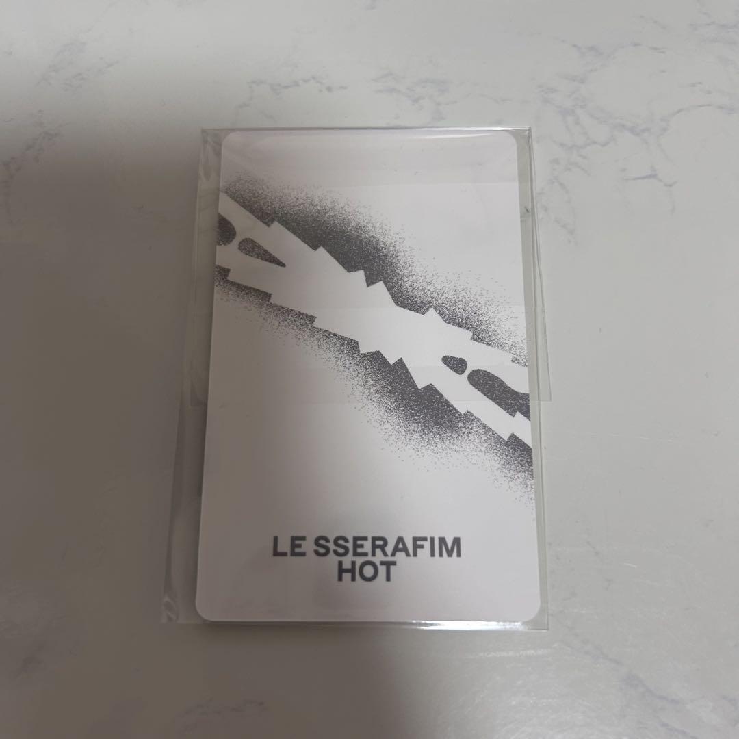 LE SSERAFIM WEVERSE盤 直筆サイントレカ ウンチェ