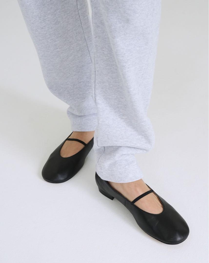 男性に人気！ OBLIQUE TOE FLAT SHOES CLANE 靴