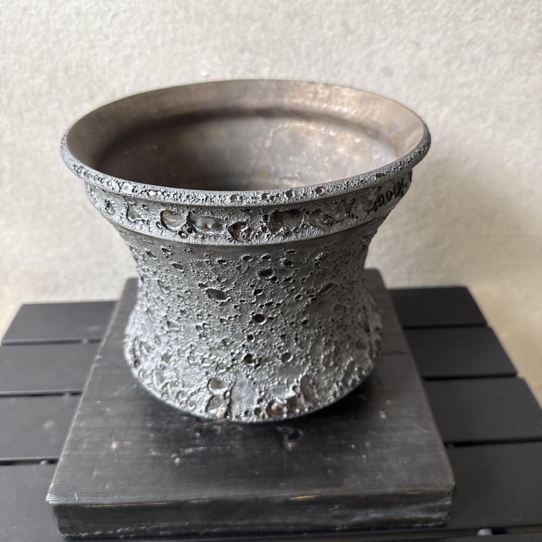 Mederu pot バレル Tall Lサイズ Crater Black