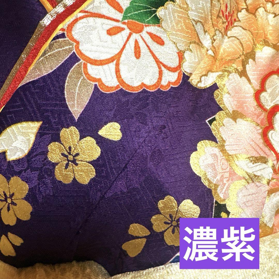大人シックな桜模様♡振袖フルセット 成人式前撮り謝恩会結婚式