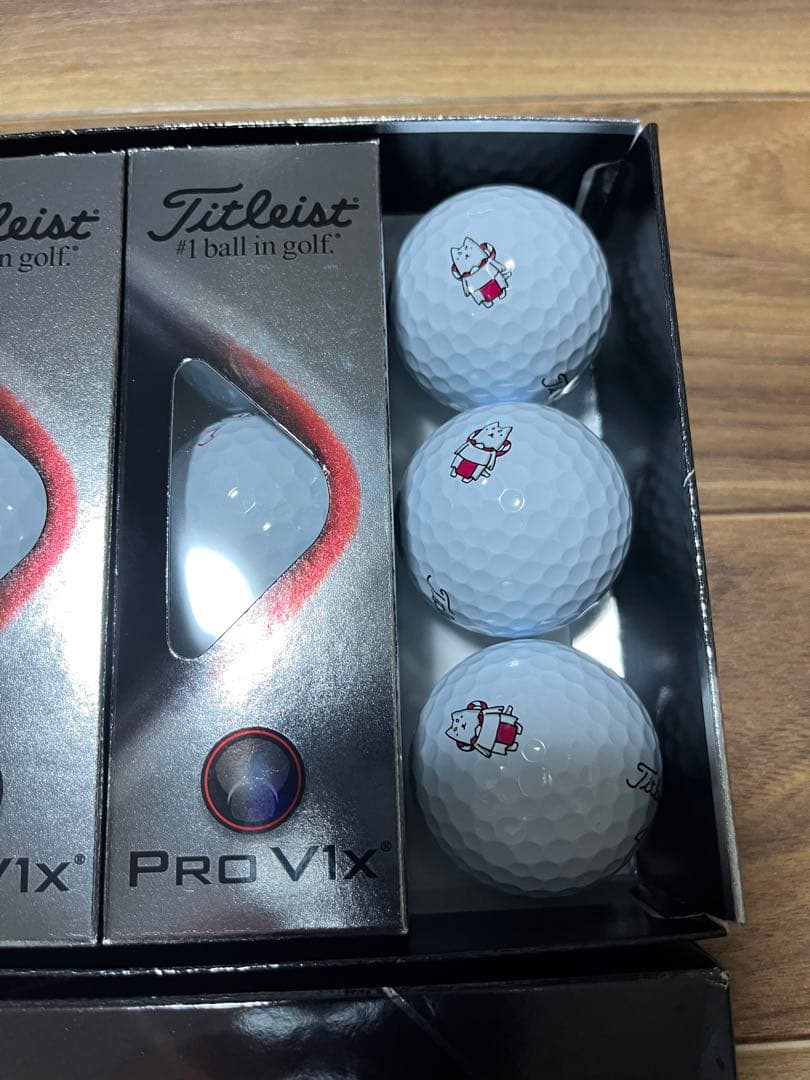 おトク情報がいっぱい！ 新品未使用品 タイトリストproV1x 1ダース 色