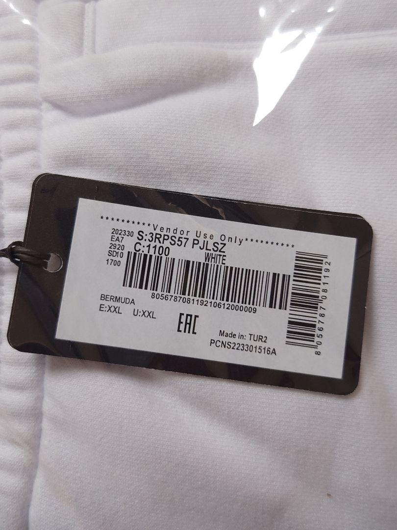 新品XXL EMPORIO ARMANI EA7 ハーフパンツ ショートパンツ