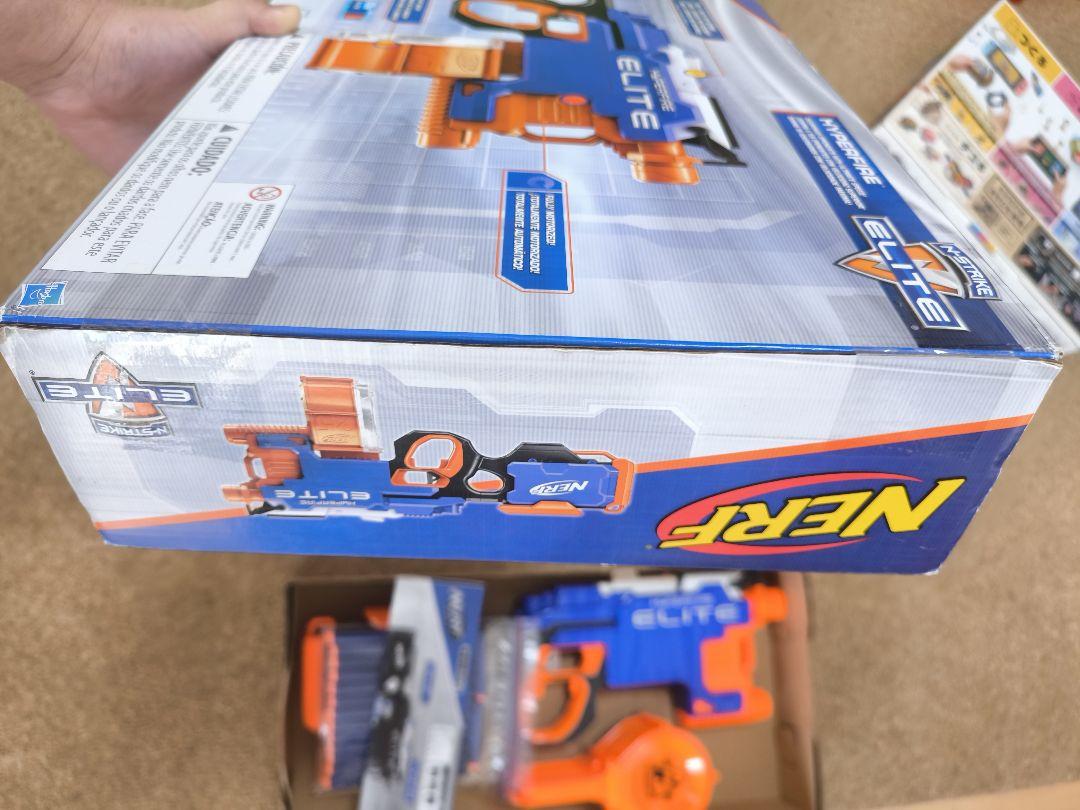【箱付き】NERF ナーフ N-ストライクエリート　ハイパーファイア