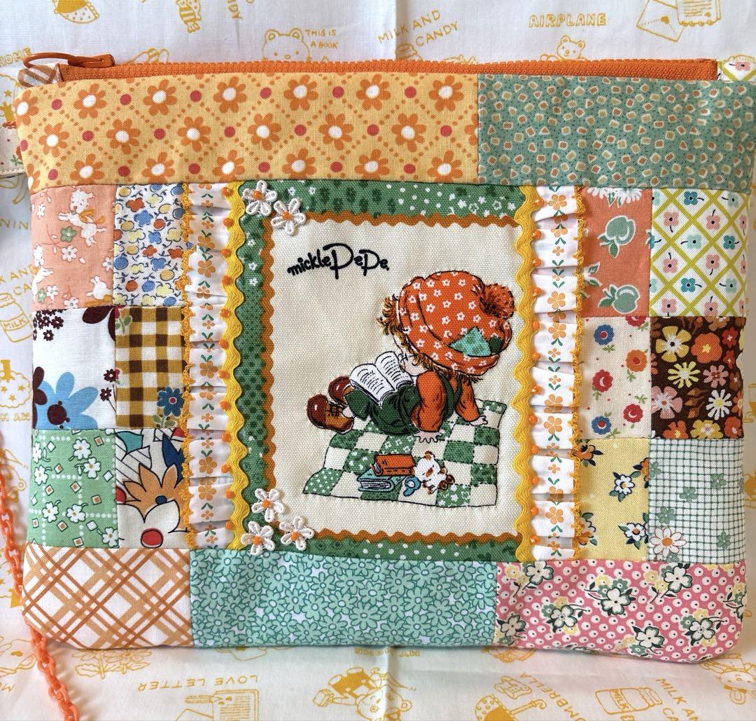 ︎パッチワークビッグBAG ポーチ