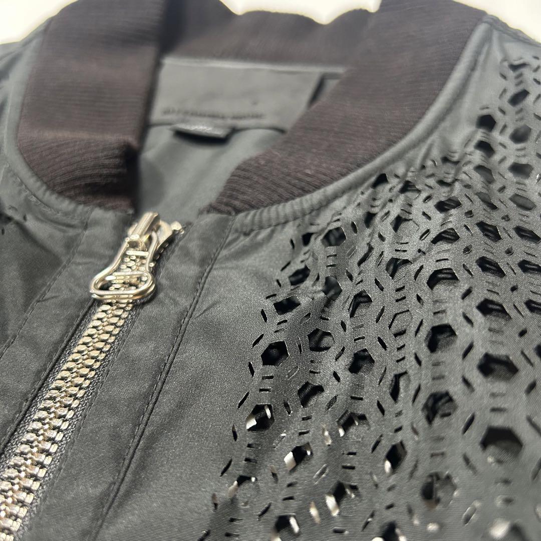 ジャケット・アウター ALEXANDER WANG Punch Hole Zip-Up Jacket