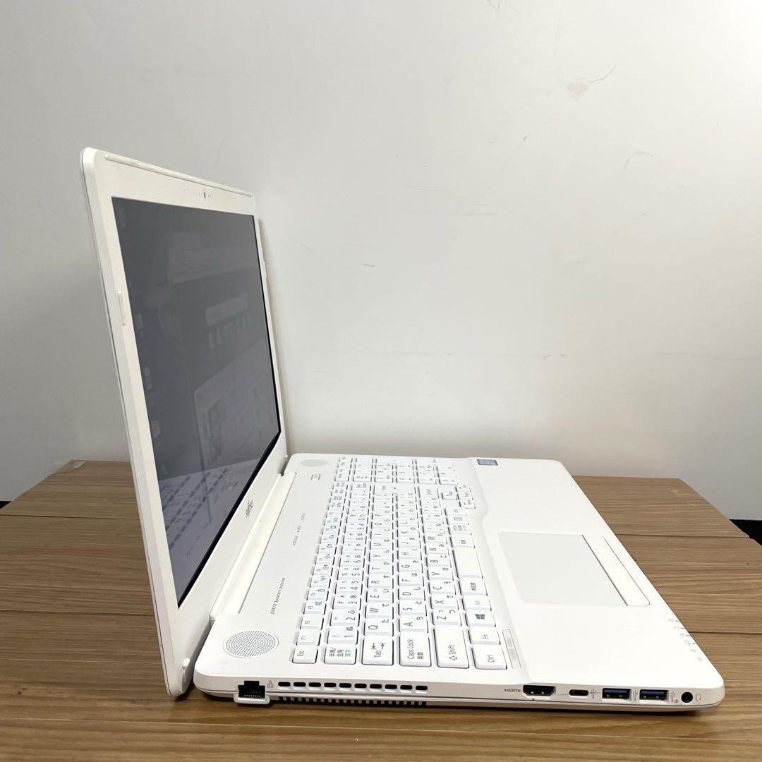 設定済ホワイトi7/SSD＋HDDノートPC Windows11オフィス カメラ