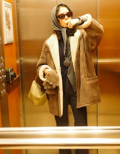 ムートンコート 竹下玲奈