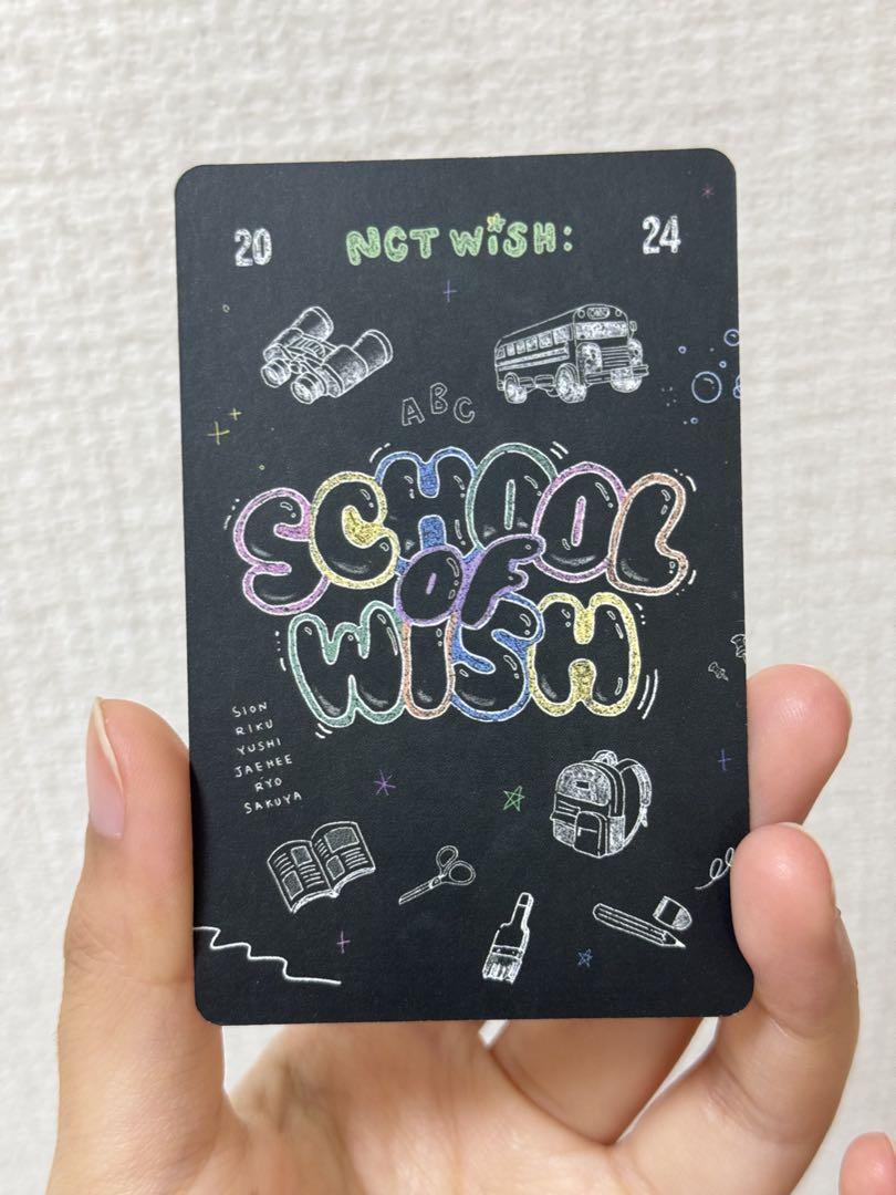 NCT WISH ユウシ yushi SCHOOL OF WISH 入場トレカ - メルカリ