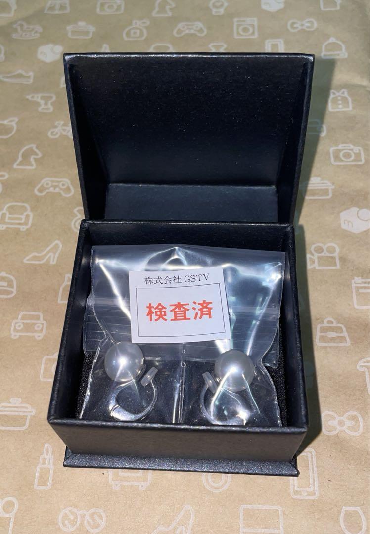 新品 GSTV パール 真珠 イヤリング
