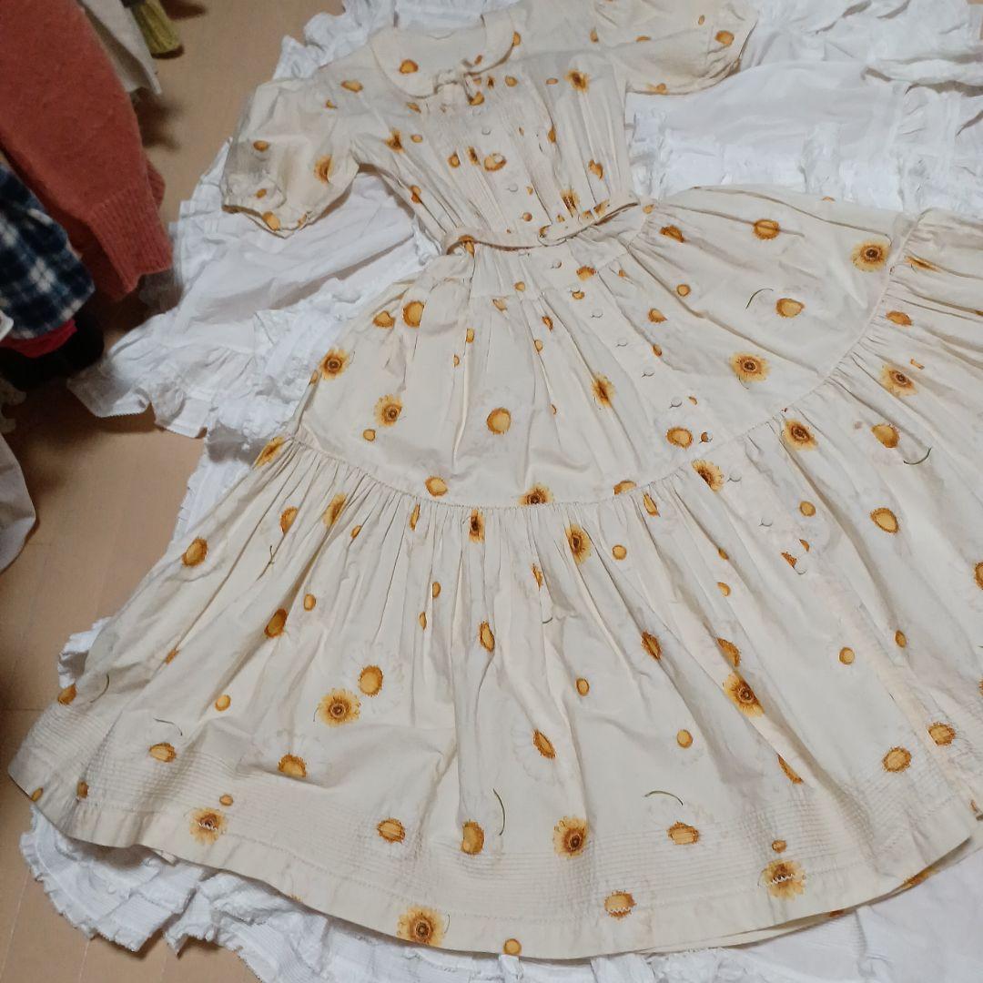 美品⭐ピンクハウス⭐花柄半袖ロングワンピース⭐