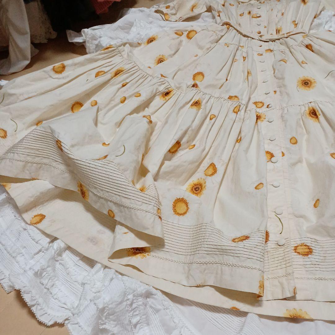 美品⭐ピンクハウス⭐花柄半袖ロングワンピース⭐
