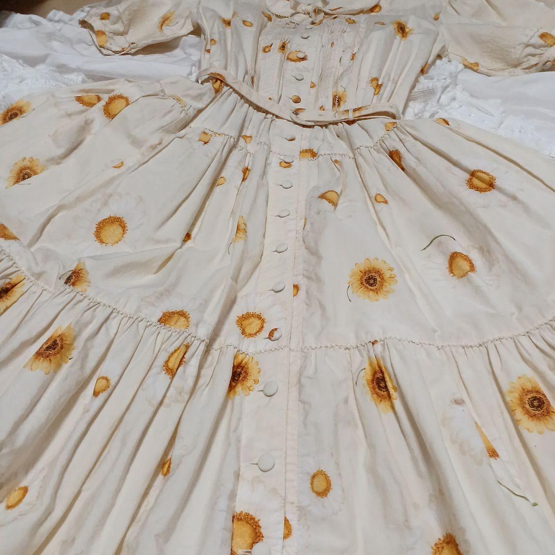 美品⭐ピンクハウス⭐花柄半袖ロングワンピース⭐