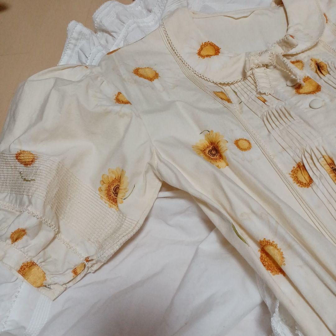 美品⭐ピンクハウス⭐花柄半袖ロングワンピース⭐