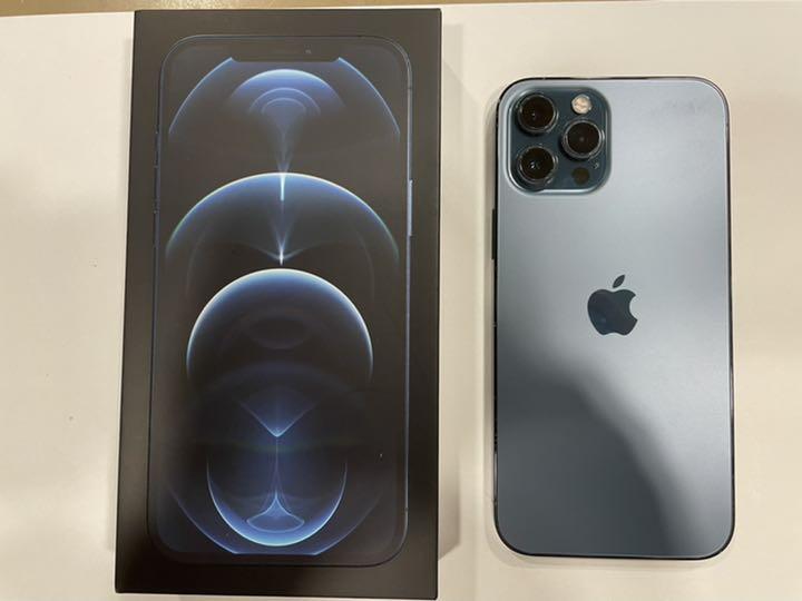 iPhone 12 pro max 128GB パシフィックブルー SIMフリー