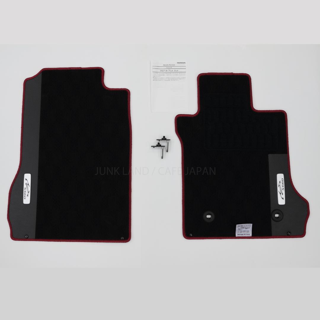 ホンダ S660（JW5）純正フロアカーペットマット カラー：レッド（010A) JW5 純正フロアカーペットマット S660 カラー：レッド 010A
