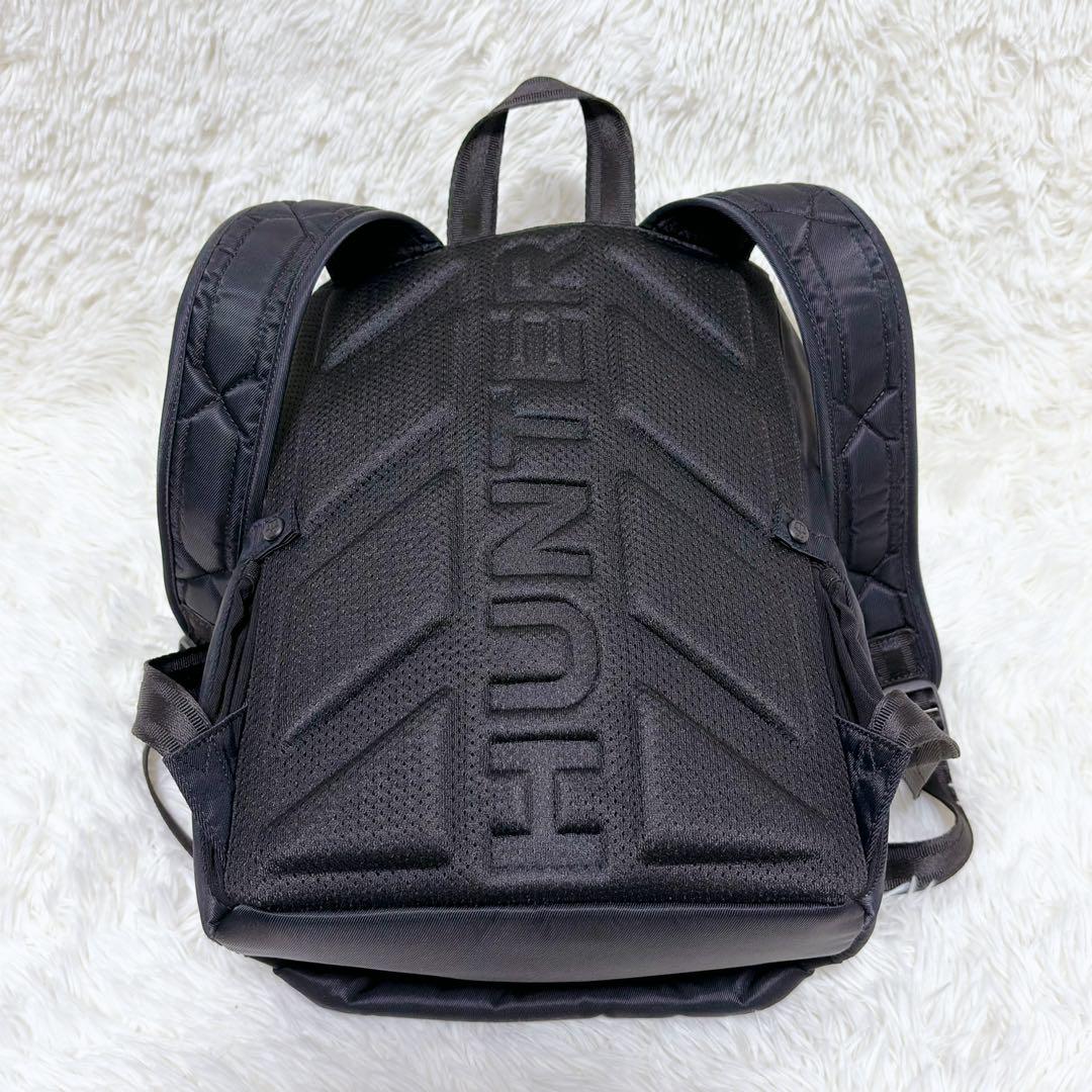 ハンター Mサイズ ナイロン パイオニア トップクリップ バックパック ブラック