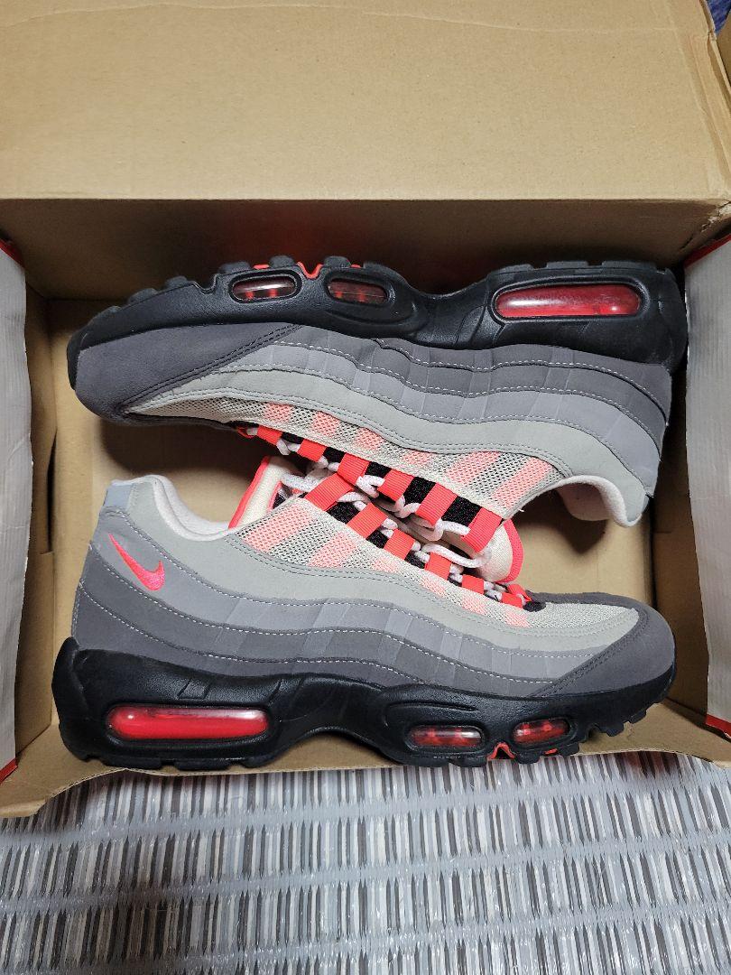 NIKE エアマックス 95 OG ソーラーレッド 希少モデル