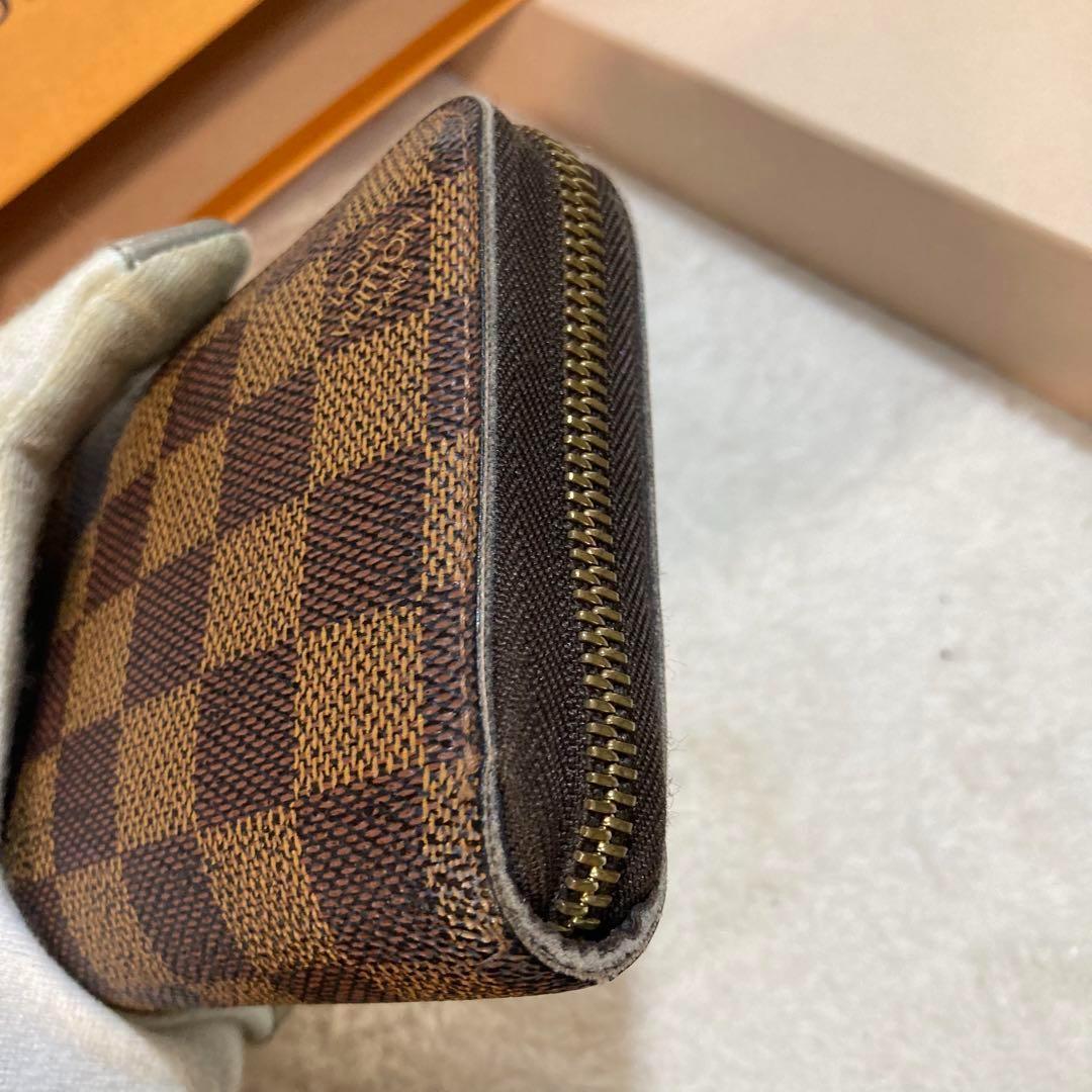 ！美品！　ルイヴィトン　ラウンドファスナー　長財布　ダミエ