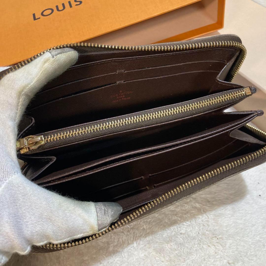 ！美品！　ルイヴィトン　ラウンドファスナー　長財布　ダミエ
