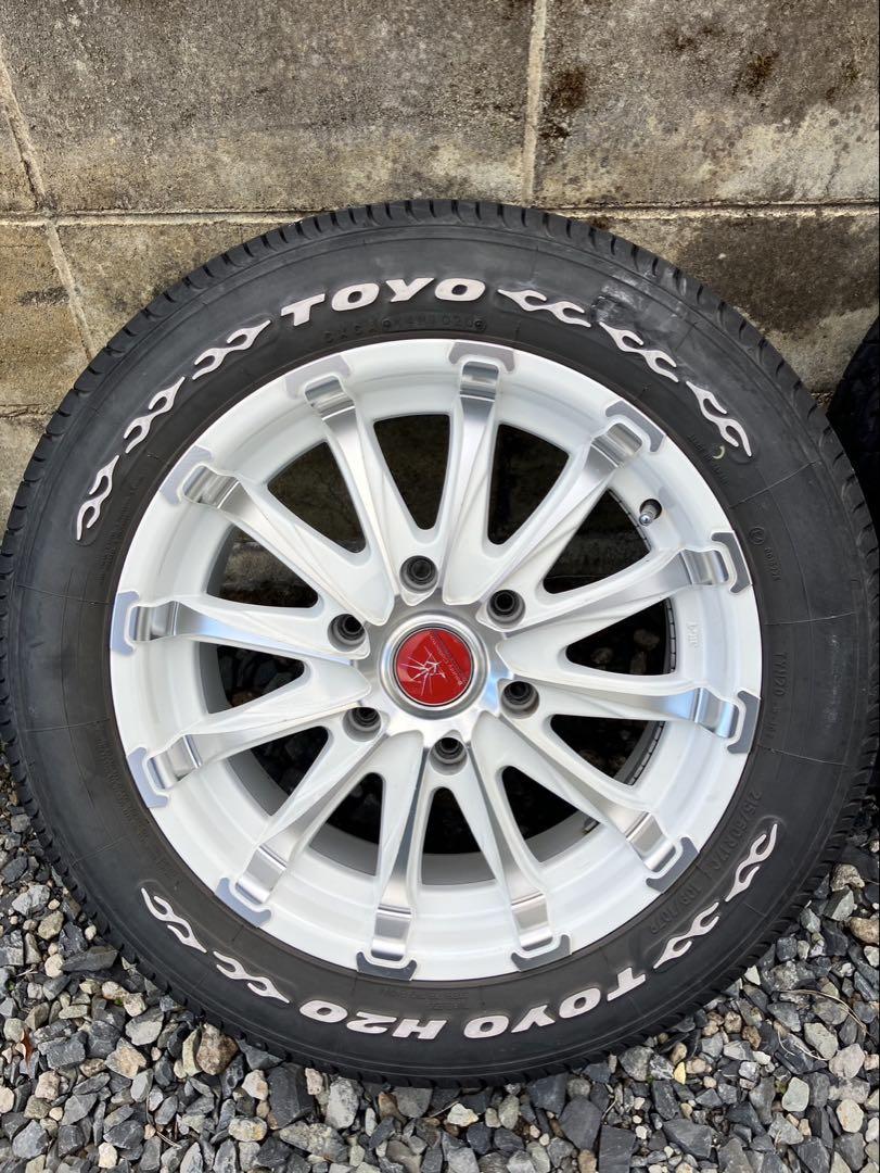 ハイエース タイヤホイール 4本セット 17インチ