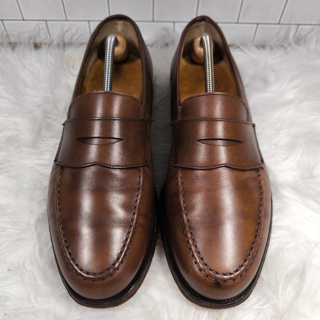 美品【Crockett＆Jones】ボストン2 コインローファー 25 英国製