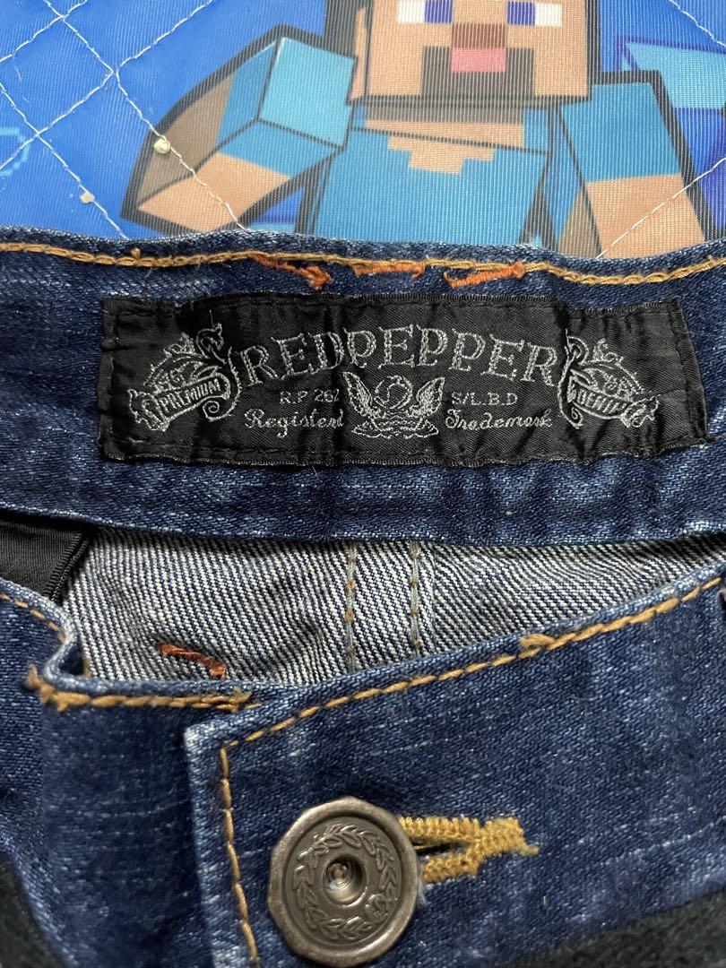 REDPEPPER デニム メンズ サイズ32 羽 ウィング y2k 希少
