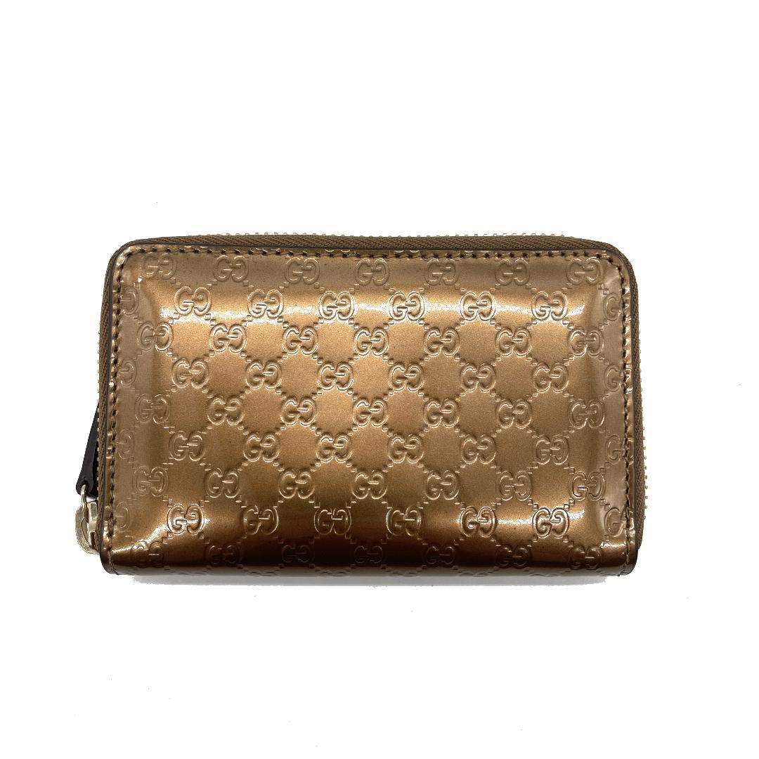 ⭐️超美品⭐️グッチ 255452 マイクロ GG グッチシマ コインケース マイクロ GG グッチシマ グッチ ⭐️⭐️⭐️⭐️⭐️⭐️⭐️⭐️⭐️⭐️⭐️⭐️⭐️⭐️