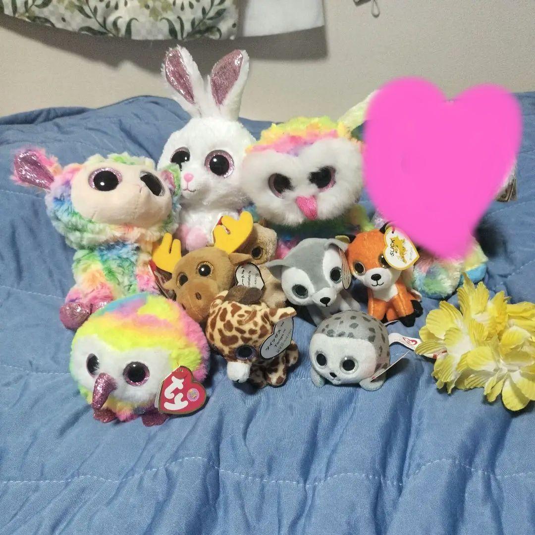 Ty ぬいぐるみセット レインボー