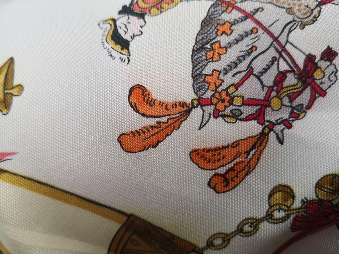 エルメス HERMES スカーフ カレ90 馬飾り 画像11