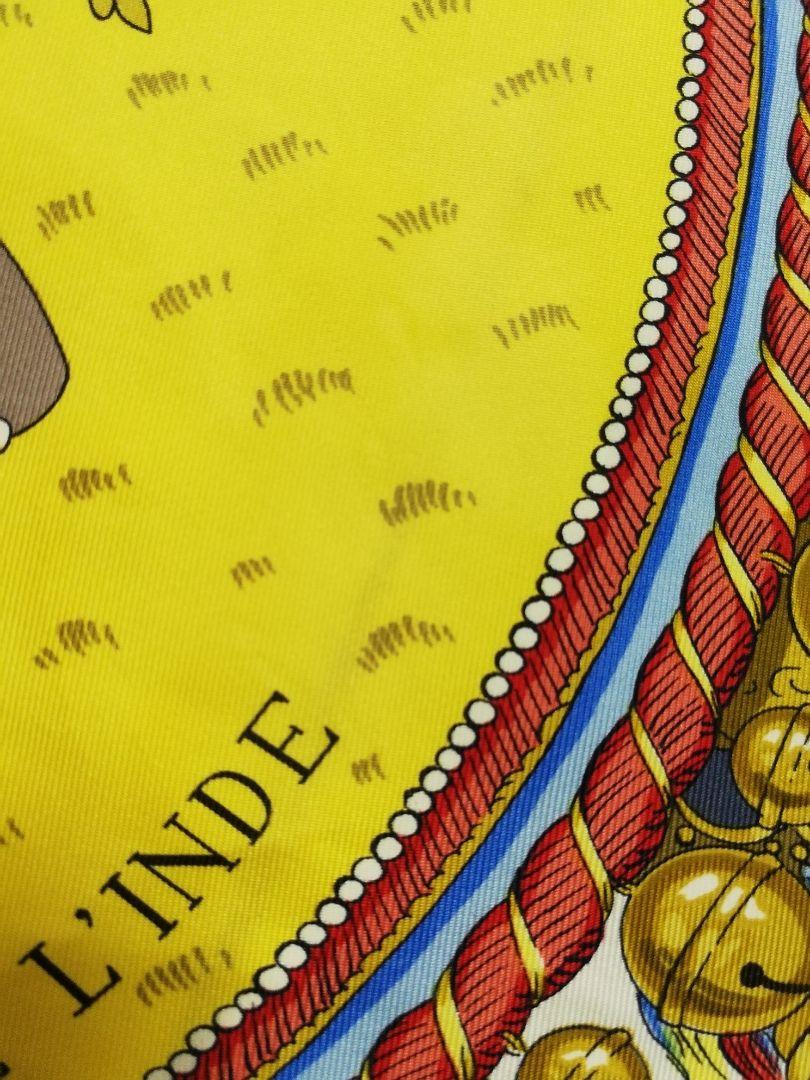 エルメス HERMES スカーフ カレ90 馬飾り 画像5
