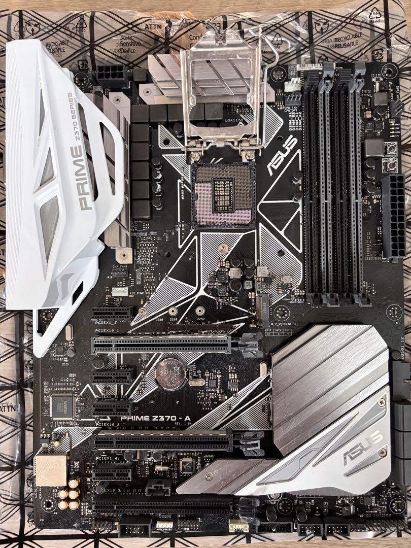 ASUS PRIME Z370-A ATX マザーボード - メルカリ