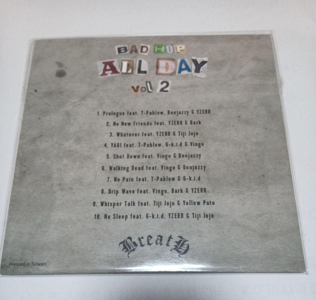 新品未使用 BAD HOP ALL DAY T-PABLOW YZERR 邦楽｜邦楽