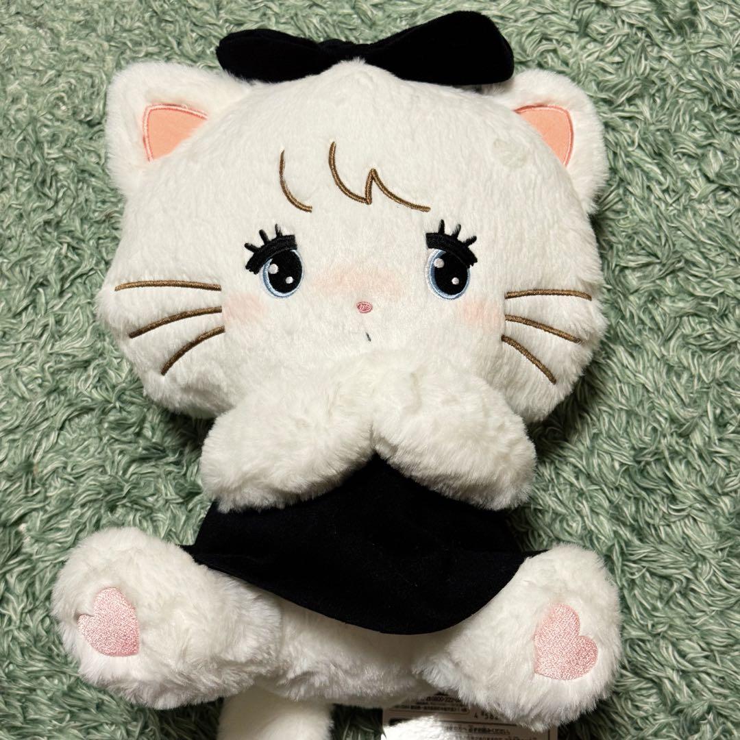 mikko BLACK RIBBON BIGぬいぐるみ ムース キャミー Amazon.co.jp: mikko characters BLACK RIBBON BIGぬいぐるみ