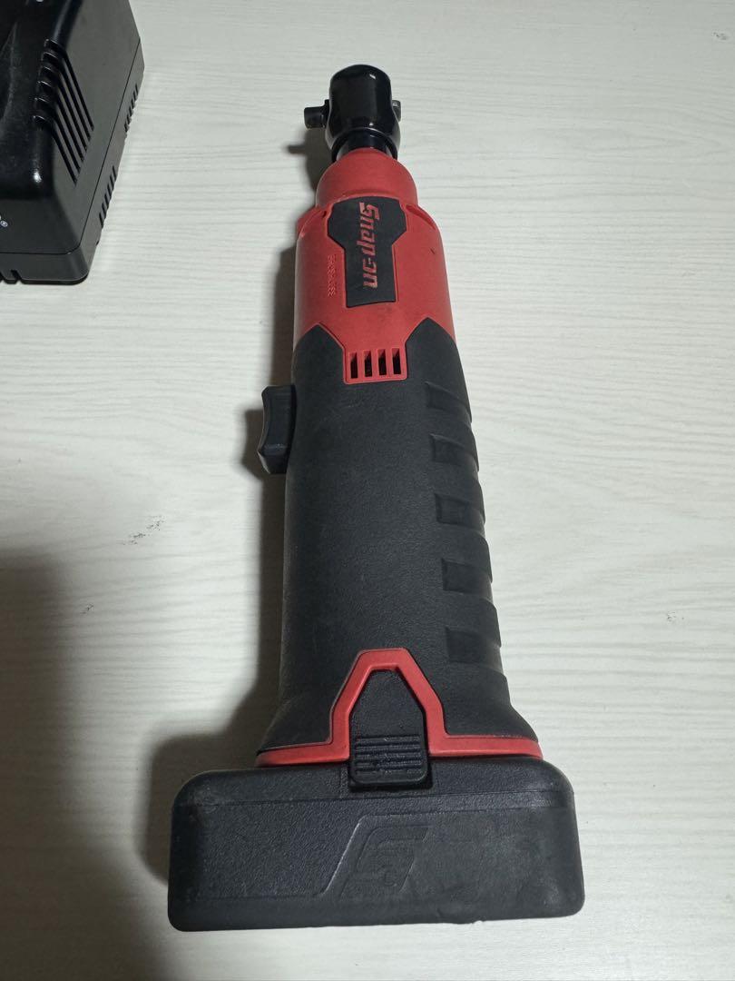 スナップオン 電動ラチェット1/4 CTR814 バッテリー 充電器付属 画像4