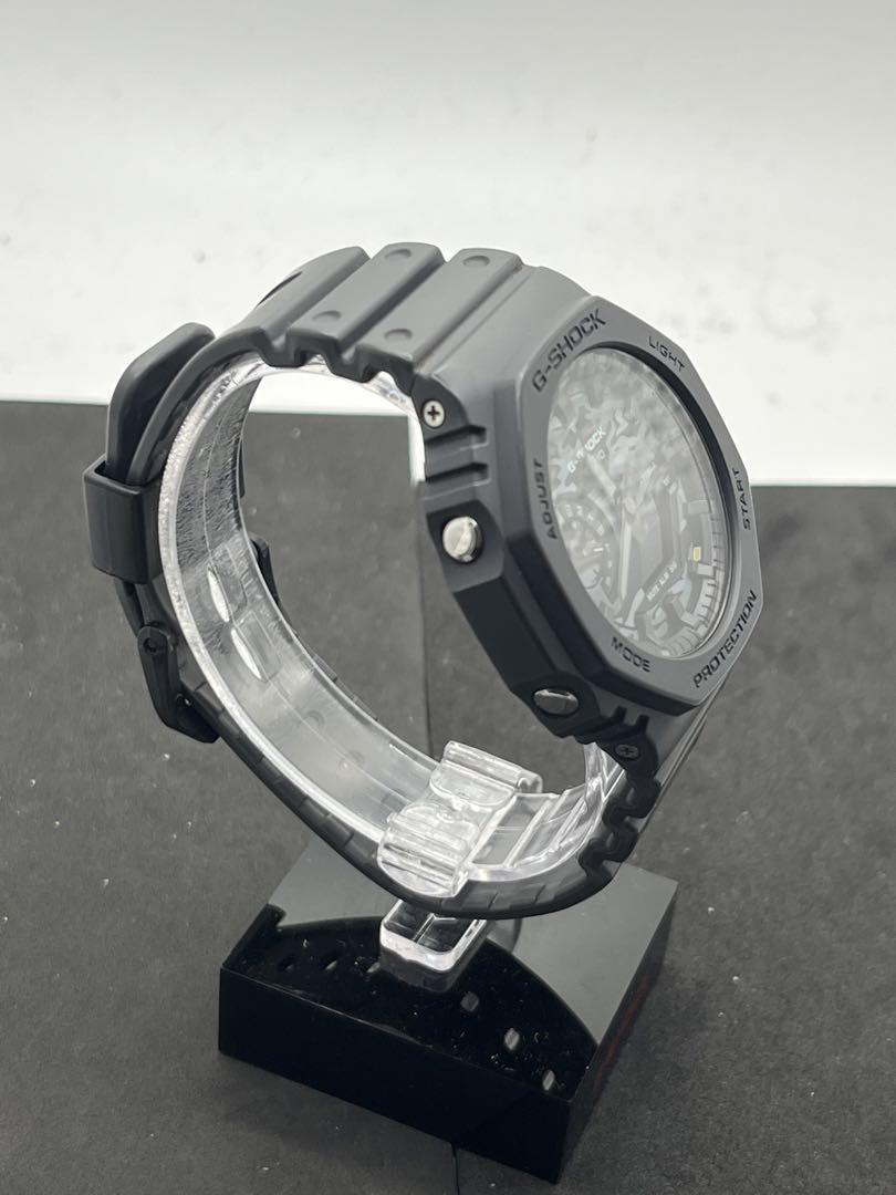 G-SHOCK GA-2100CA カモ箱付き稼働極美品　ブラックカシオーク