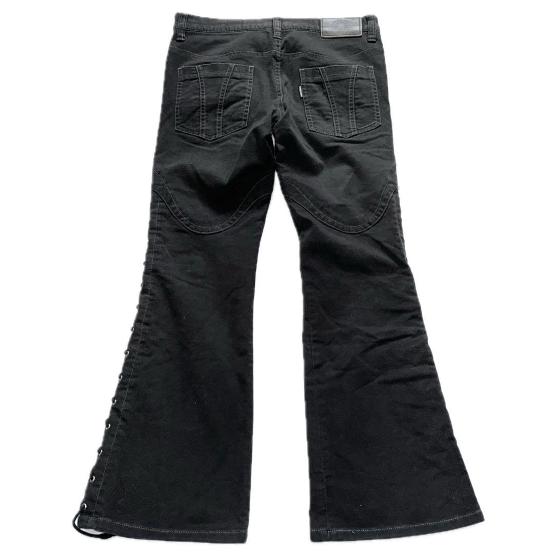 tornado mart フレアパンツ TORNADO MARTトルネードマート レースアップ フレアパンツ