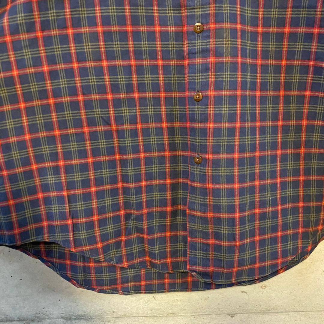 90年代 ヴィンテージ エルエルビーン チェック シャツ アウトドア