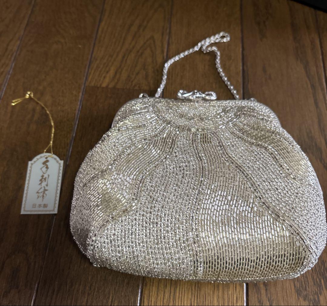 和装用 ビーズバッグ Amazon.co.jp: ビーズバッグ 昭和レトロ ヴィンテージ 手刺繍
