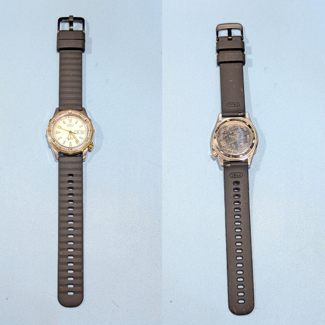 CASIO MD−714 ダイバー メンズ 電池交換済み可動品Y-95