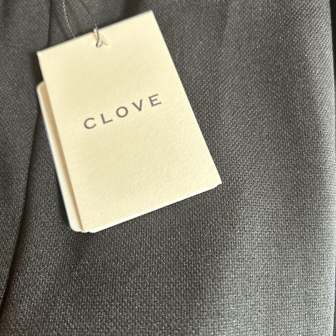 定価19,】 CLOVE ジレ風オールインワン ブラック M ヤマダヤ