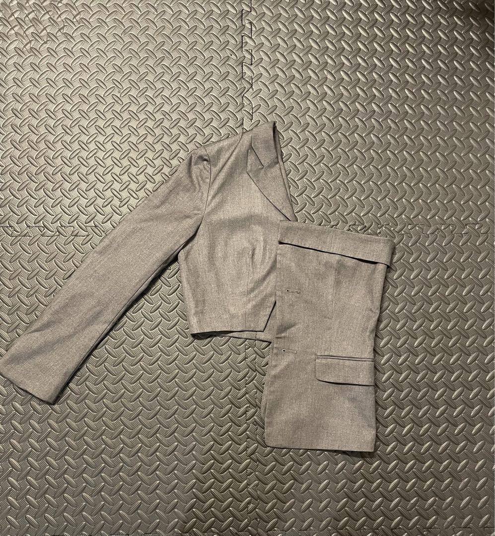 REMAKE LIKE JACKET TOP インナー、スカート　3点セット