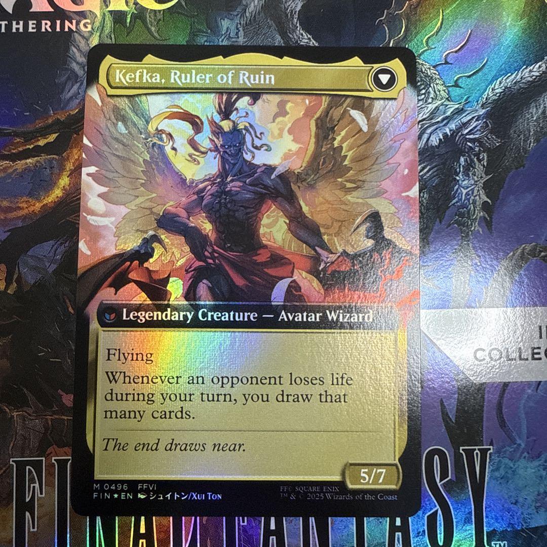 【ふるさと割】 ギフトバンドル産 拡張FOIL 人造魔導士、ケフカ 希少 メルカリ - マジック：ザ・ギャザリング