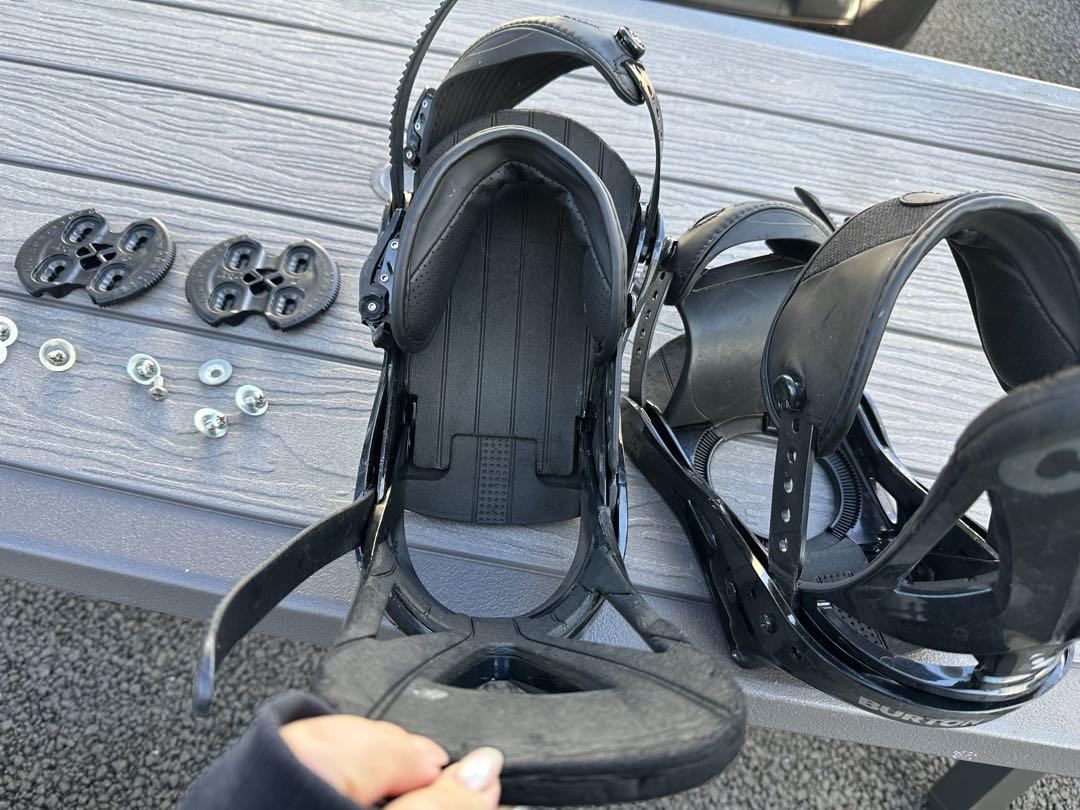 BURTON CUSTOMスノーボード ビンディング ブラック