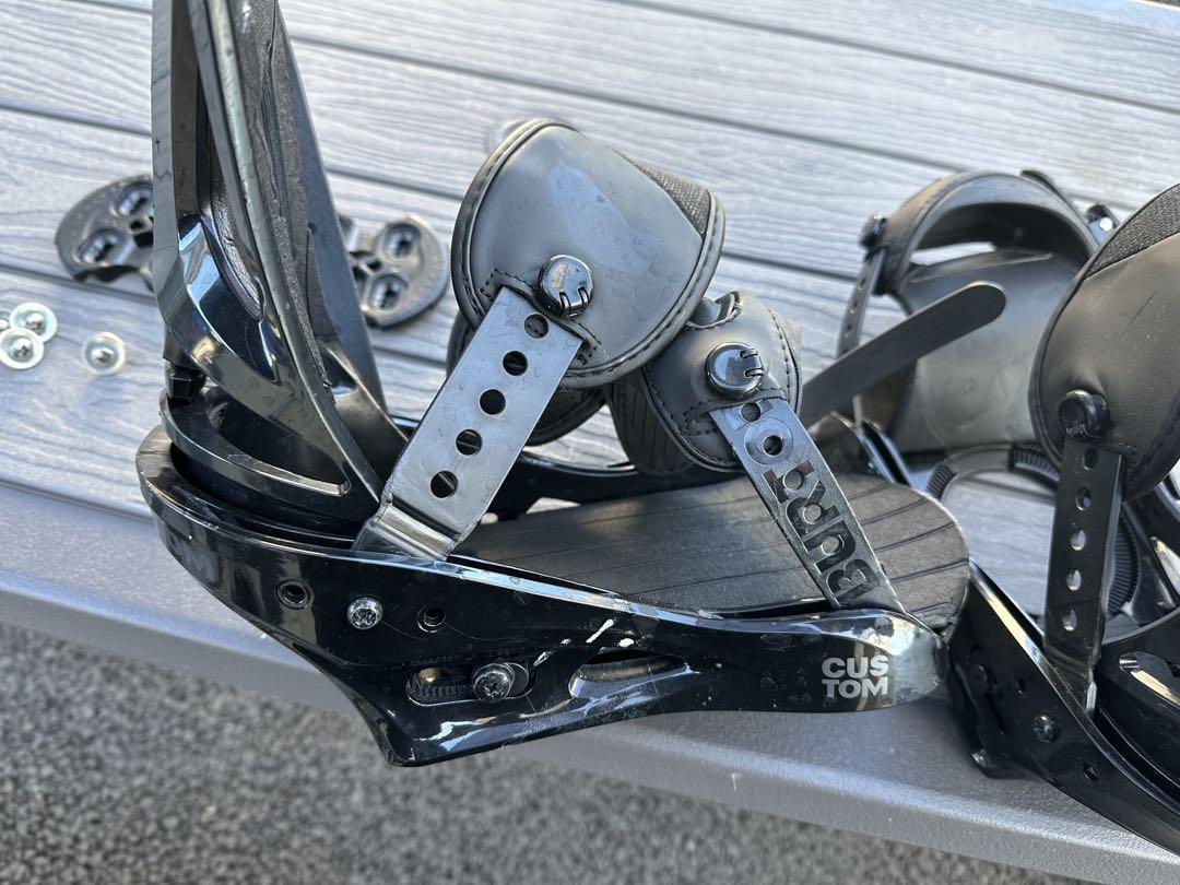 BURTON CUSTOMスノーボード ビンディング ブラック