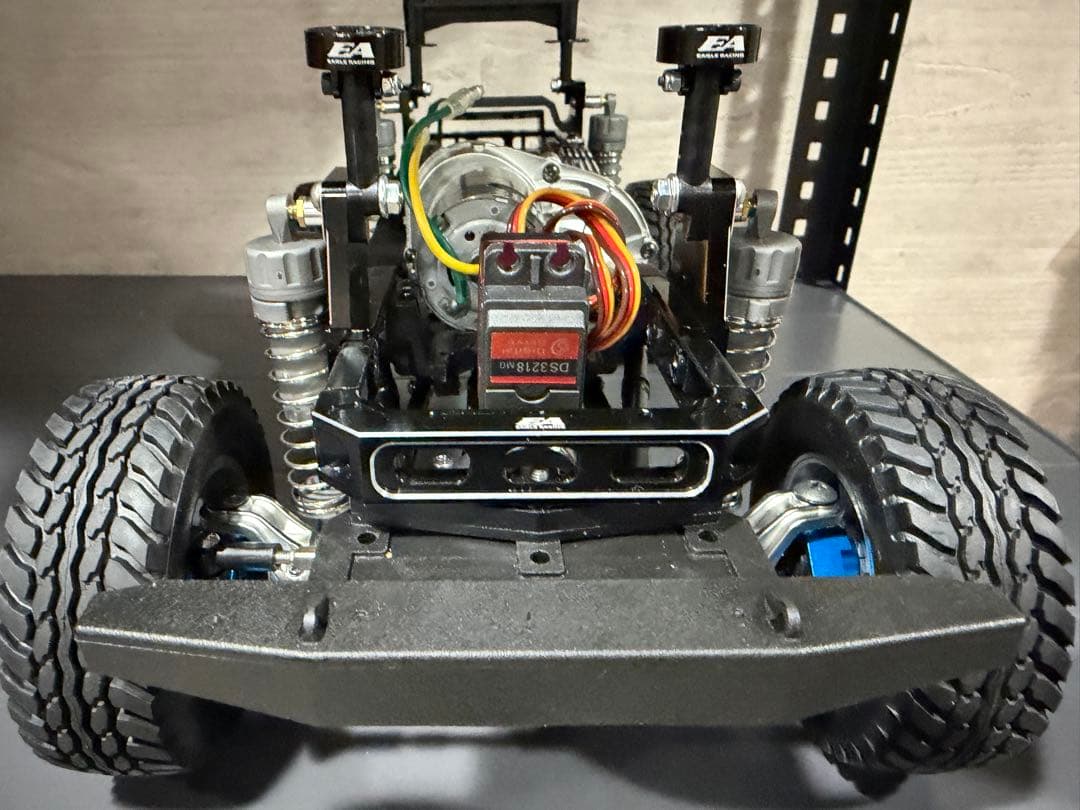 タミヤCC-02 ランドクルーザー40 組立済未走行 オプション多数 フルLED タミヤCC-02 ランドクルーザー40 組立済未走行 オプション多数 フルLED