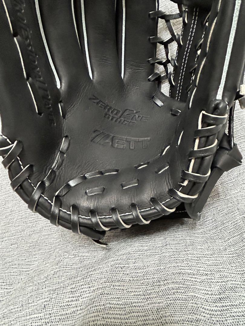 ＺＥＴＴ ゼット 少年軟式グラブ ゼロワンステージ サイズL 左投げ用　ブラック