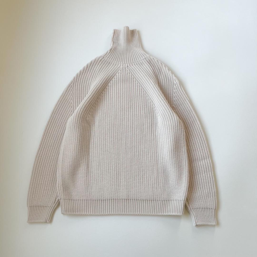 新品 BATONER signature turtle neck ニット