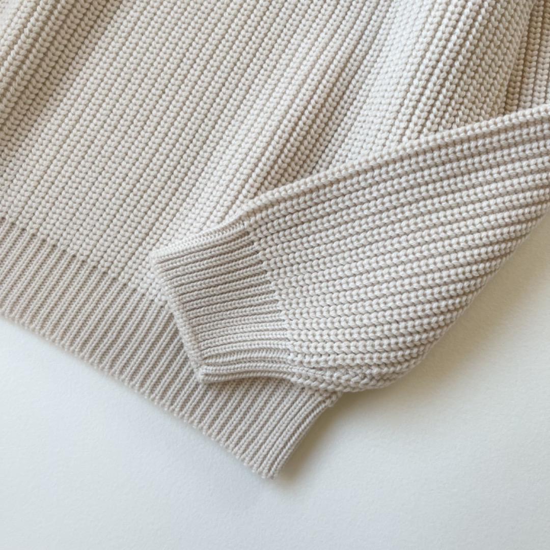 新品 BATONER signature turtle neck ニット